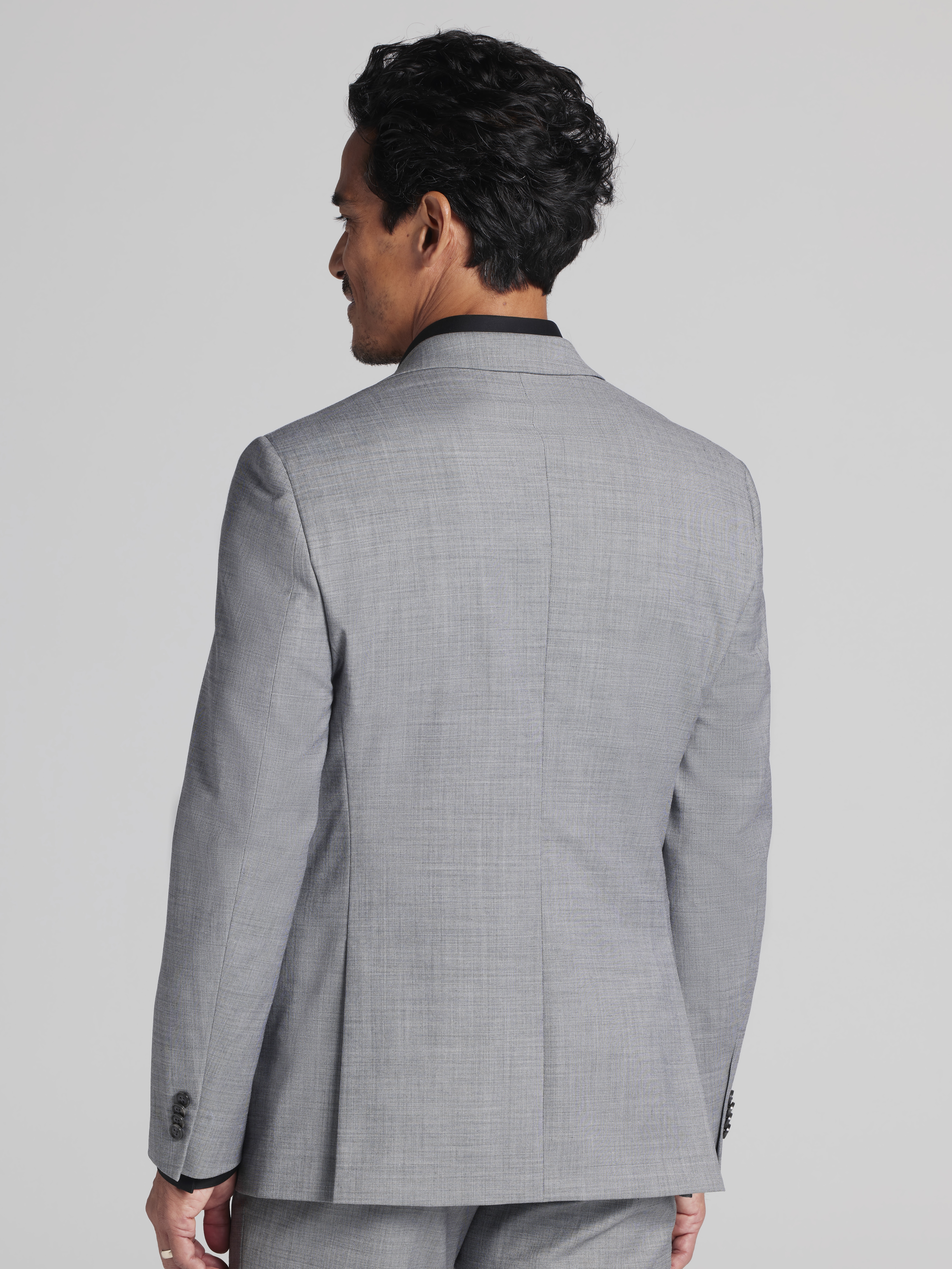 Modern Fit Sharkskin Suit