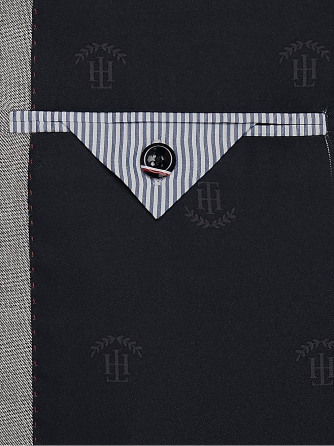 Tommy Hilfiger Modern Fit Sharkskin Suit