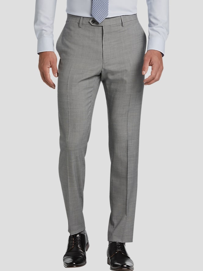 Tommy Hilfiger Modern Fit Sharkskin Suit