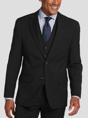 Classic Fit Wool Blend 3-Piece Suit