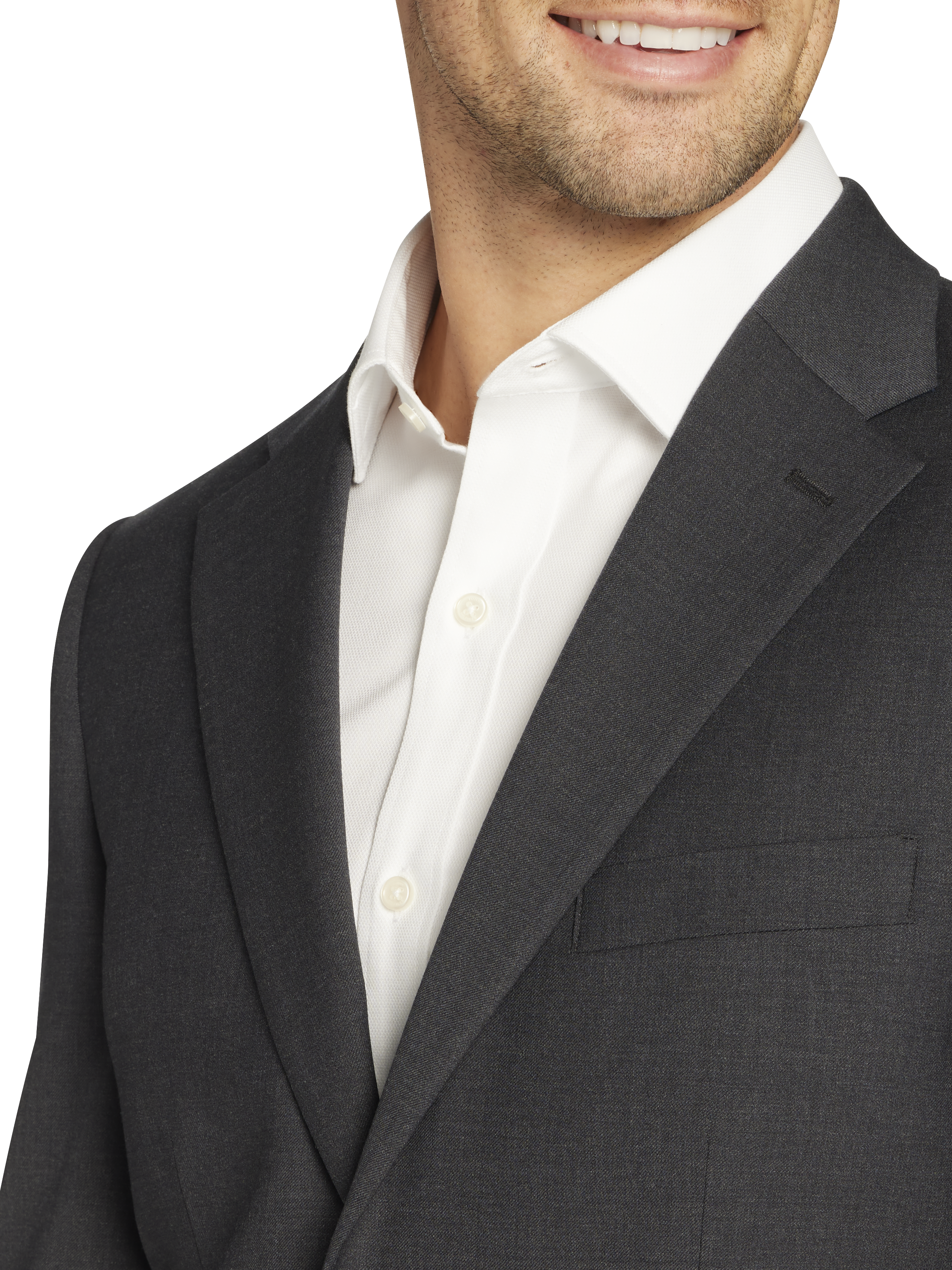 Modern Fit Twill Suit