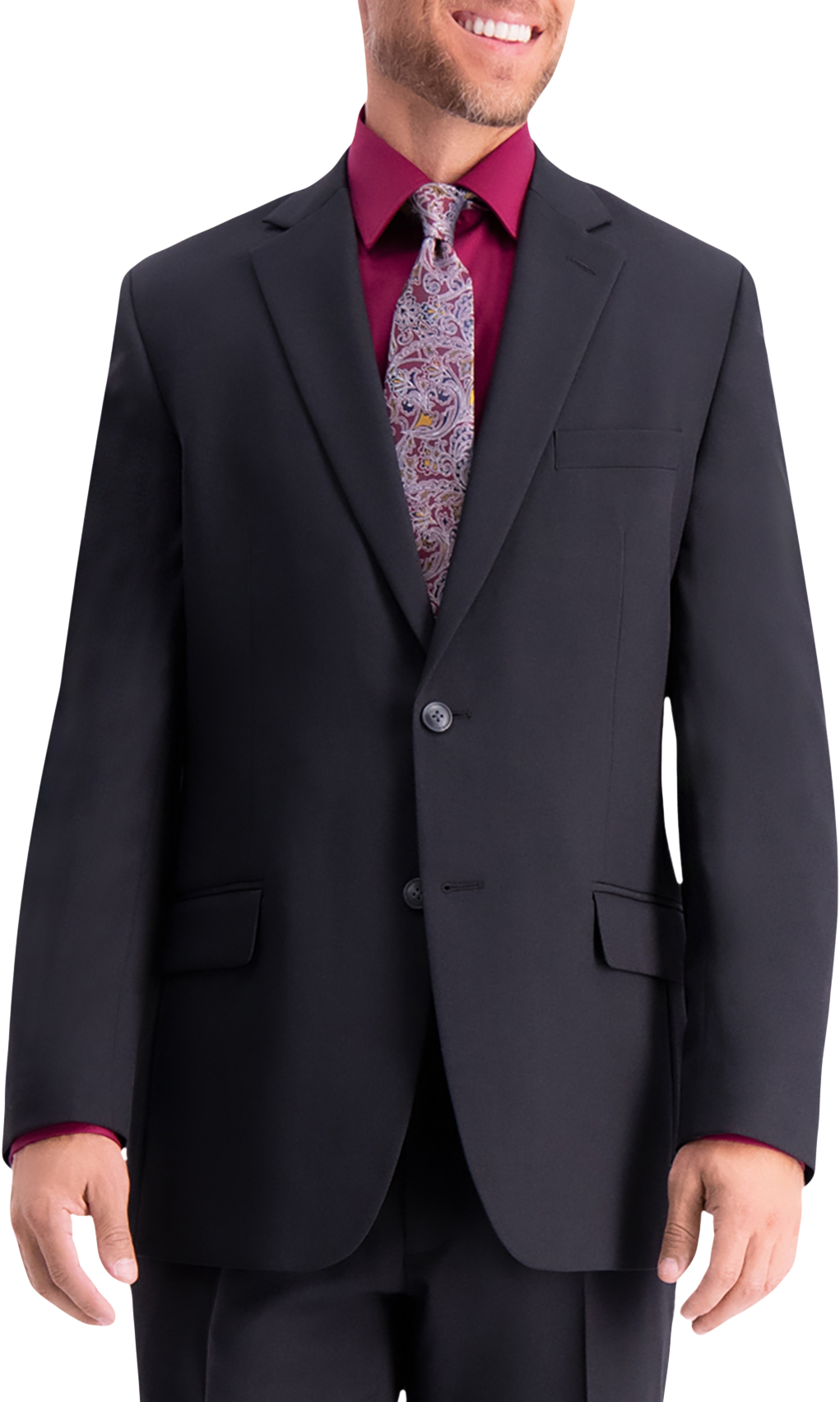 Travel Performance Classic Fit Solid Suit