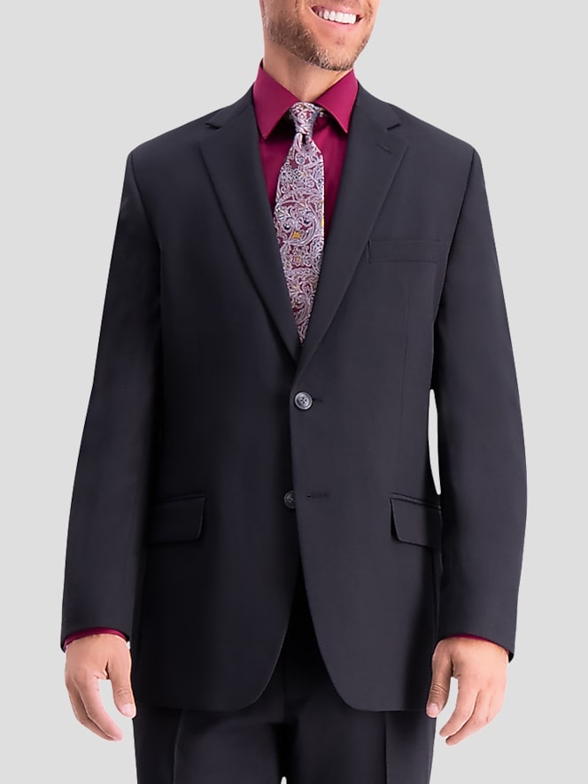 Haggar Travel Performance Classic Fit Solid Suit