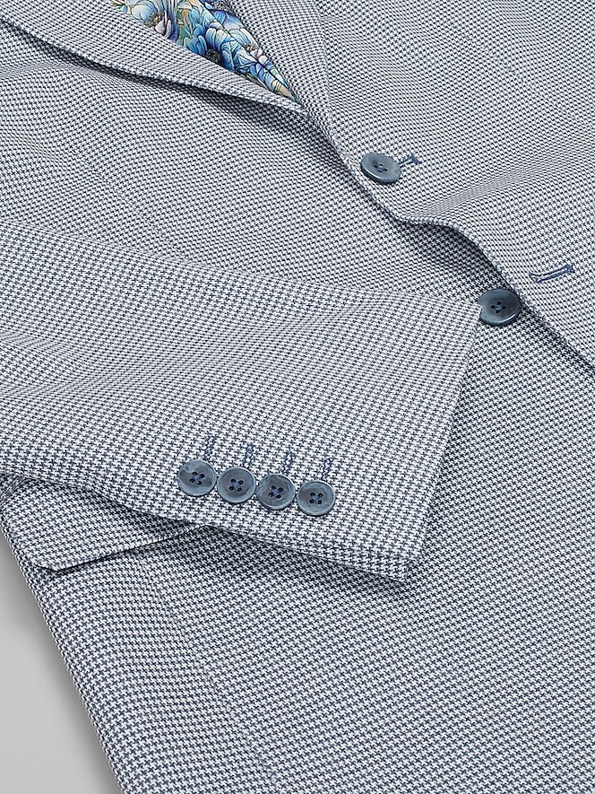 Paisley &Amp; Gray Modern Fit Houndstooth Suit