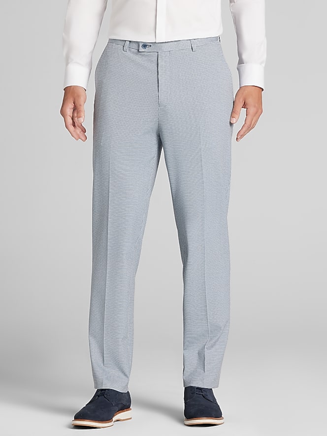 Paisley &Amp; Gray Modern Fit Houndstooth Suit