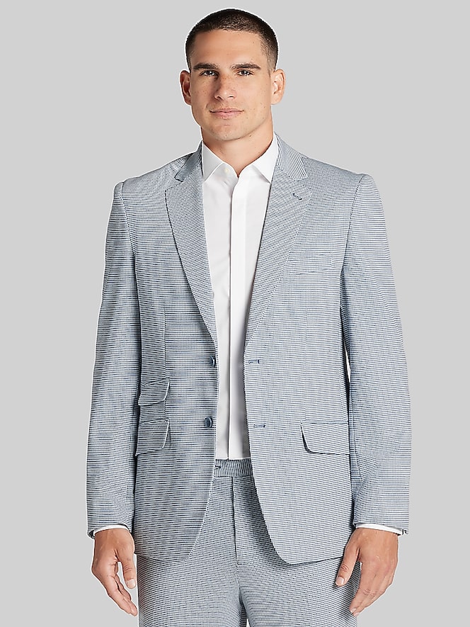 Paisley &Amp; Gray Modern Fit Houndstooth Suit