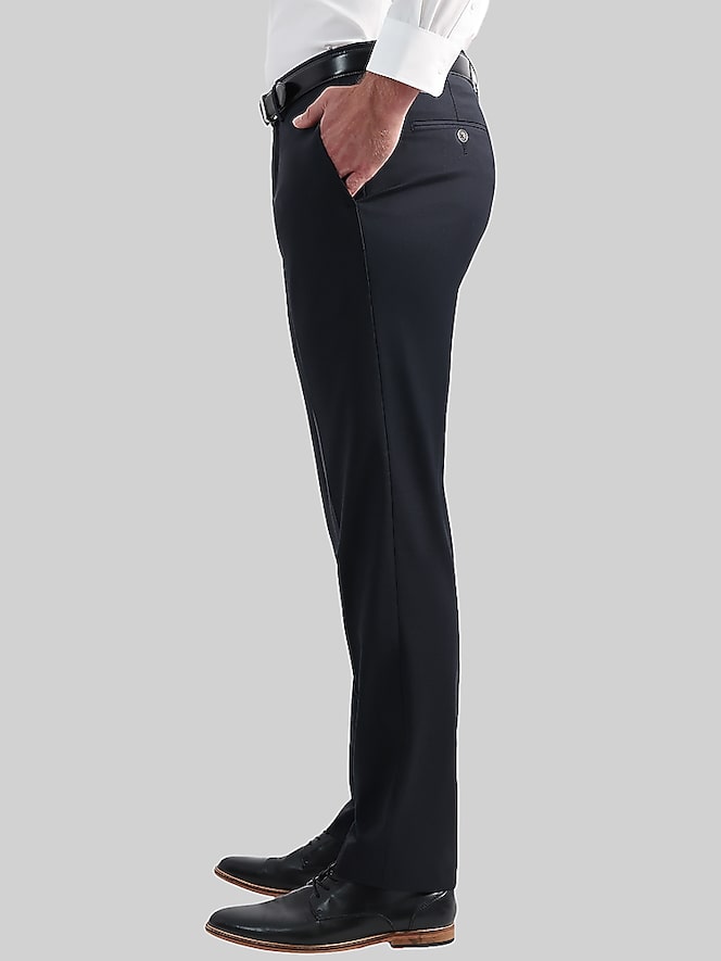 Haggar Tailored Fit Windowpane Premium Stretch Suit