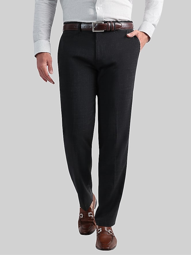 Haggar Tailored Fit Windowpane Premium Stretch Suit