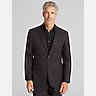 Pronto Uomo Platinum Modern Fit Windowpane Suit Jacket