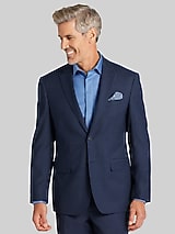 Awearness Kenneth Cole CHILLFLEX Modern Fit Mini Check Suit Jacket