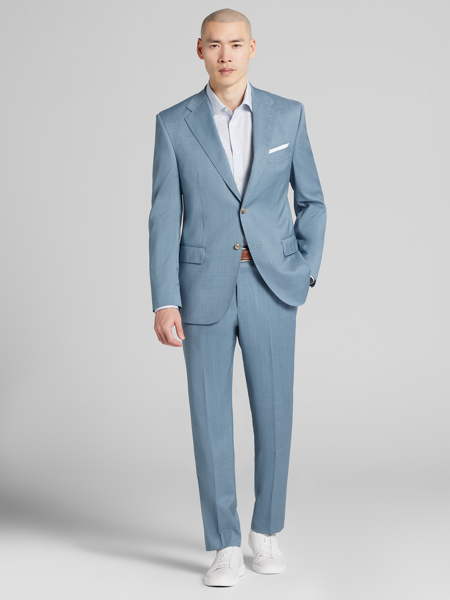JOSEPH ブルーグレーサマースーツ Joseph Abboud Modern Fit Suit, Dusty Blue | 2 Piece Suits | Men's