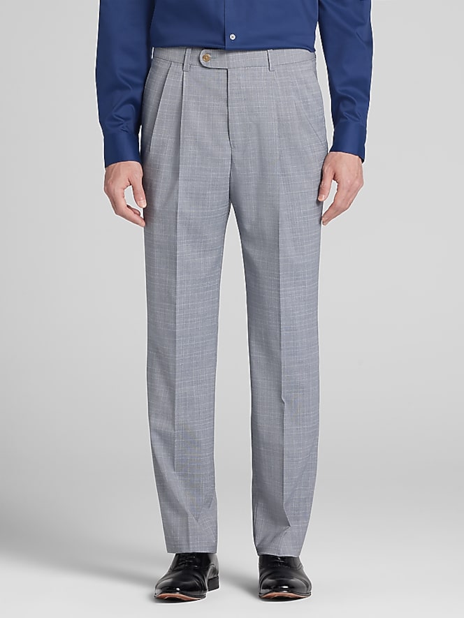 Joseph Abboud Modern Fit Plaid Suit