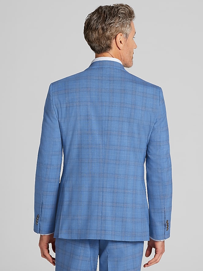 Joseph Abboud Classic Fit Plaid Suit