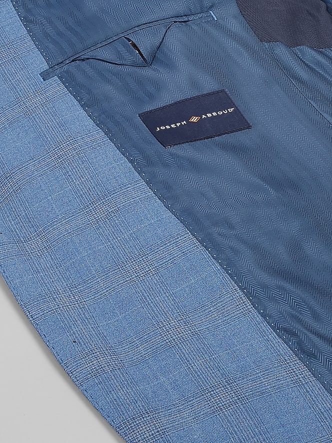 Joseph Abboud Classic Fit Plaid Suit