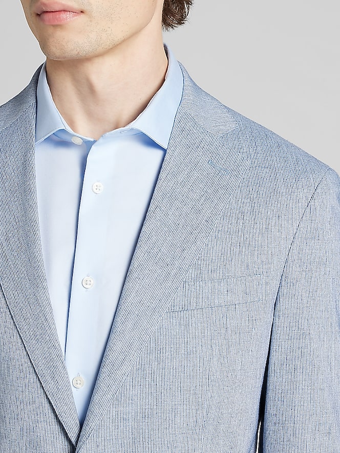 JOE Joseph Abboud Slim Fit Stripe Suit