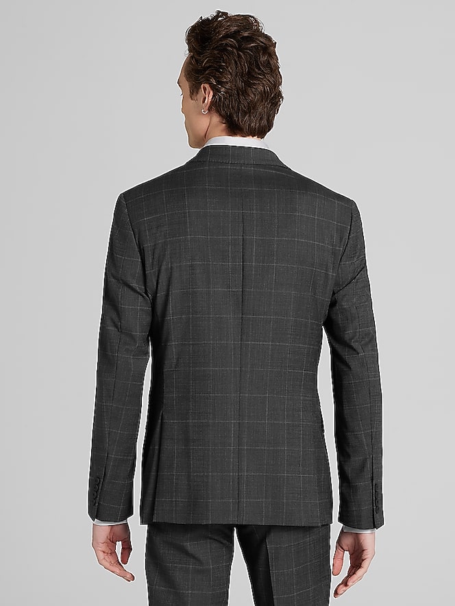 Awearness Kenneth Cole Slim Fit Peak Lapel Suit