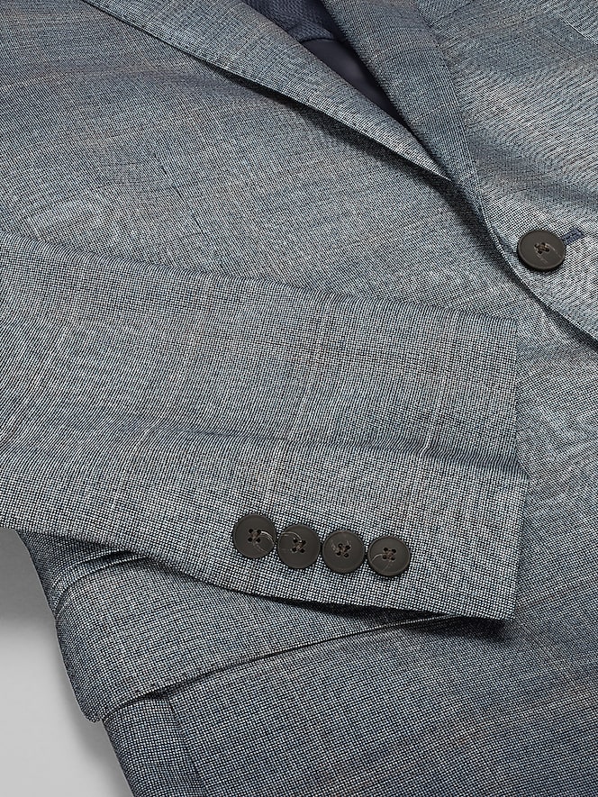 Awearness Kenneth Cole Modern Fit Plaid Suit