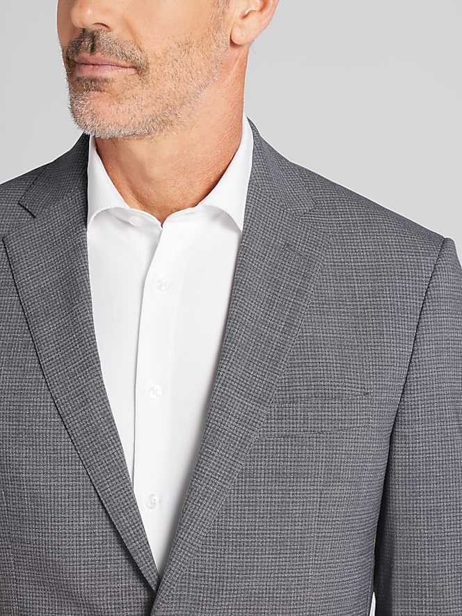 Awearness Kenneth Cole Modern Fit Grid Suit