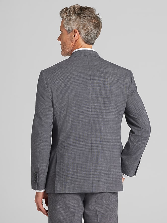 Awearness Kenneth Cole Modern Fit Grid Suit