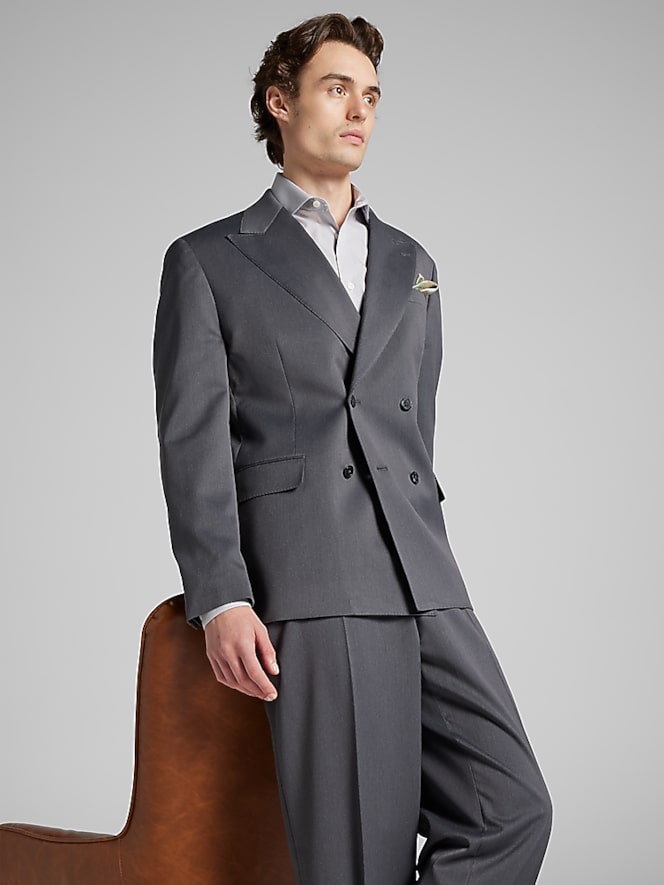 Egara Relaxed Fit Double-Breasted Suit