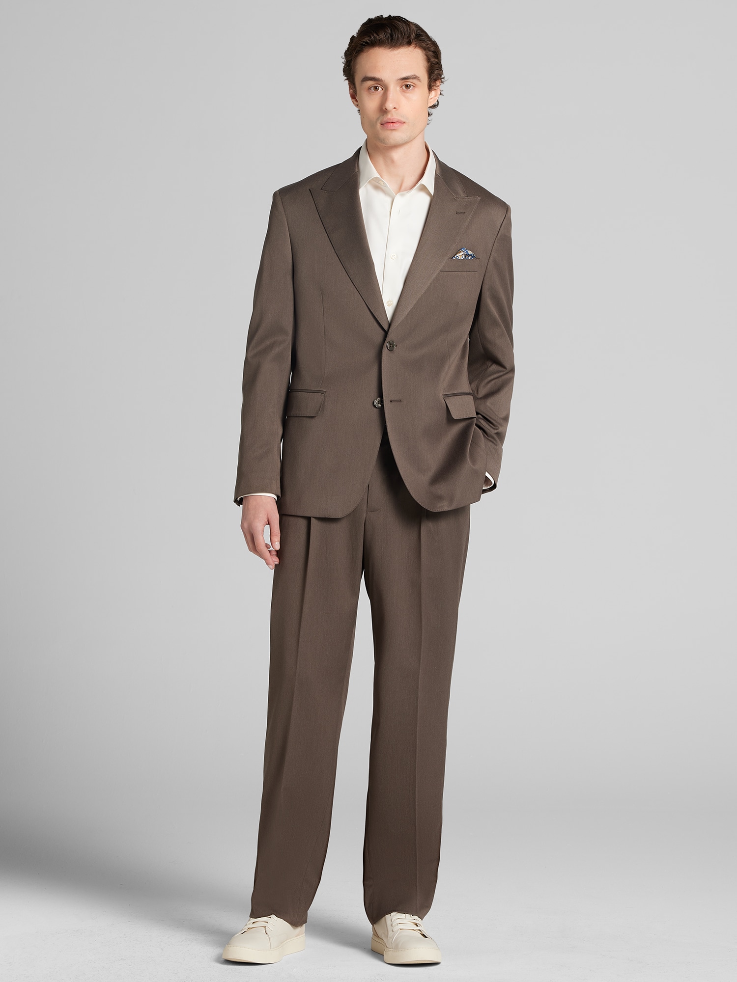 brown dress pants men outfit Printed Mesh Metallic Cowl Neck Mini Dress – edikted