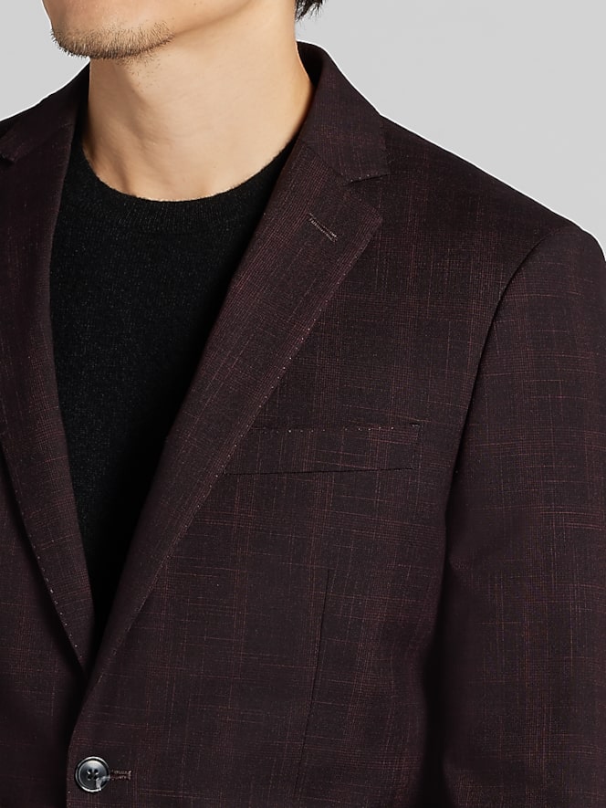 Wilke-Rodriguez Slim Fit Plaid Suit