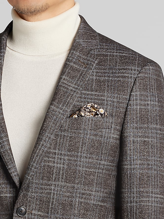 Wilke-Rodriguez Slim Fit Plaid Suit