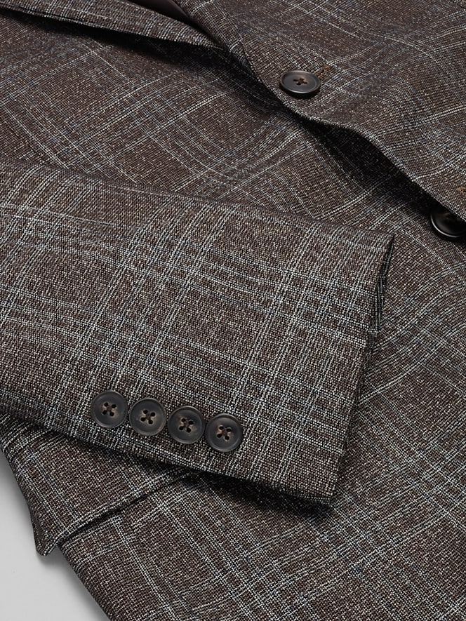 Wilke-Rodriguez Slim Fit Plaid Suit