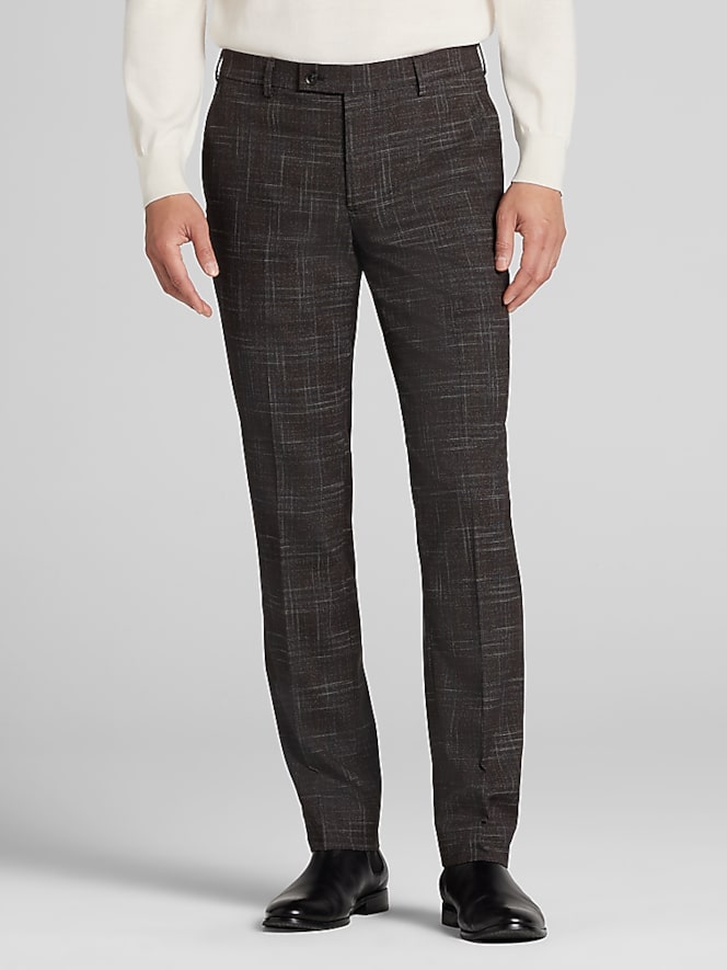 Wilke-Rodriguez Slim Fit Plaid Suit