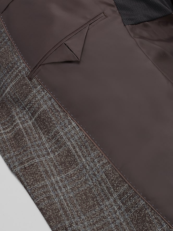 Wilke-Rodriguez Slim Fit Plaid Suit