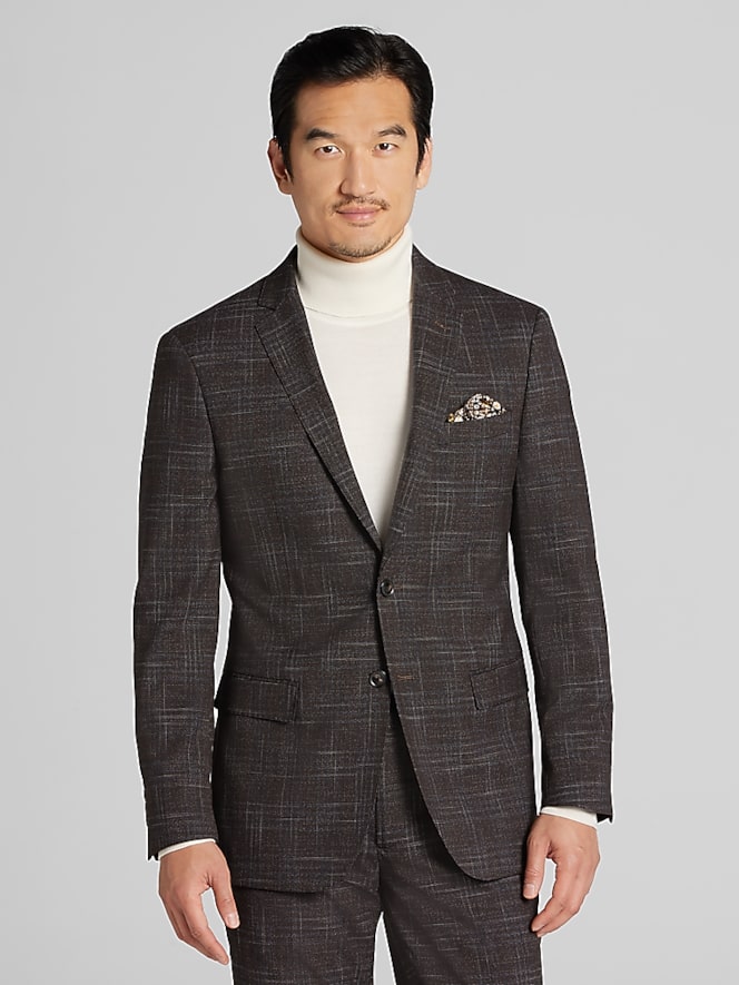 Wilke-Rodriguez Slim Fit Plaid Suit