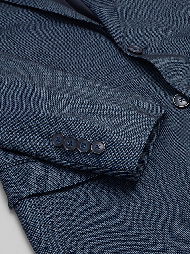Wilke-Rodriguez Slim Fit Tic Pattern Suit