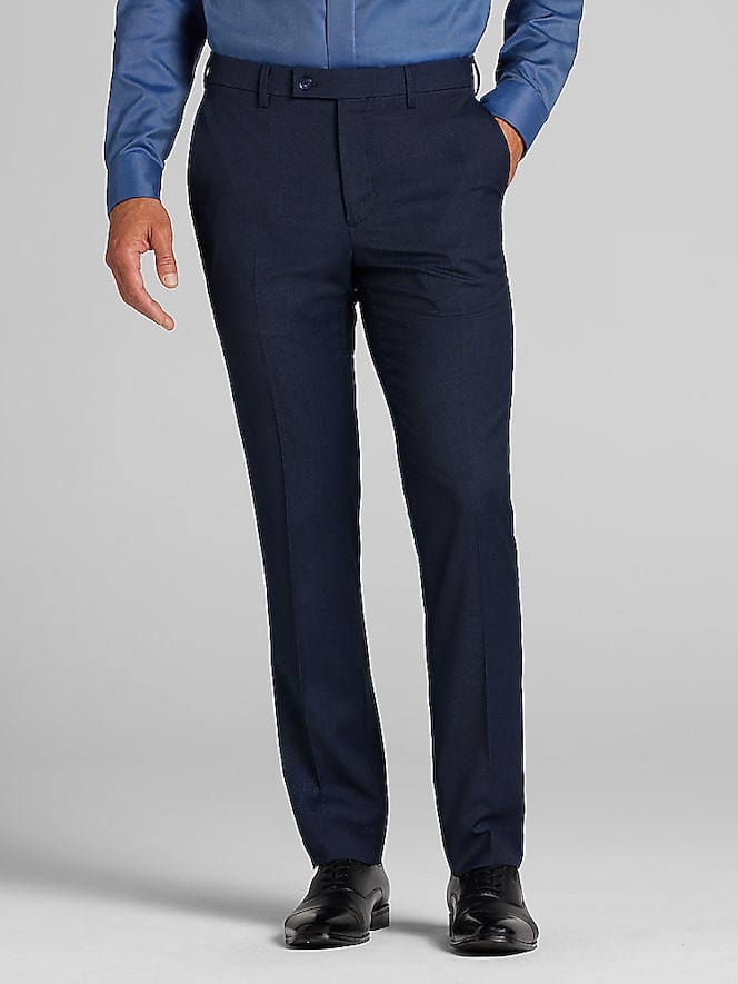 Wilke-Rodriguez Slim Fit Tic Pattern Suit