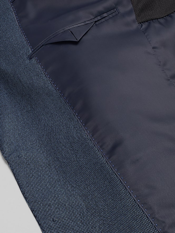 Wilke-Rodriguez Slim Fit Tic Pattern Suit