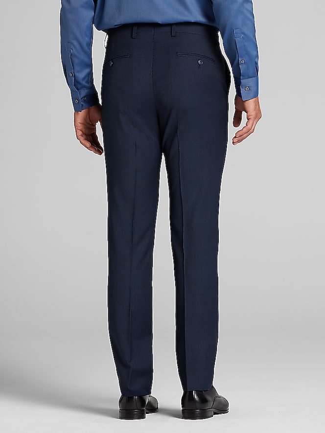 Wilke-Rodriguez Slim Fit Tic Pattern Suit