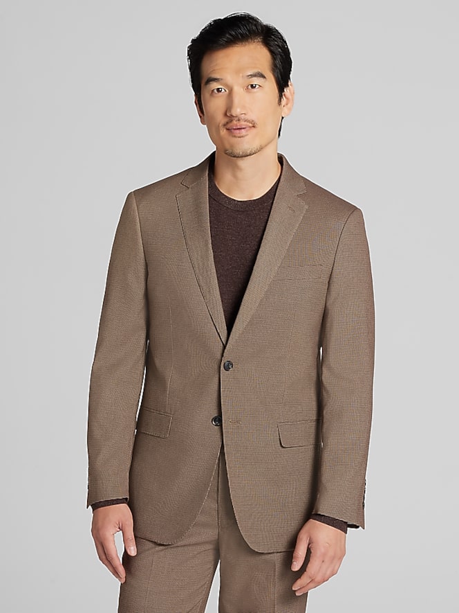 Wilke-Rodriguez Slim Fit Check Suit