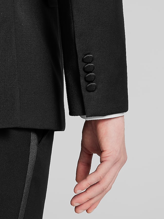 Calvin Klein Slim Fit Wool Notch Lapel Tuxedo Jacket