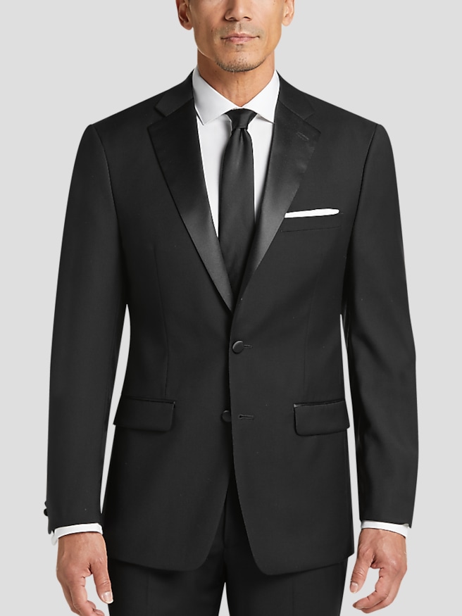 Mens black tuxedo shorts sales