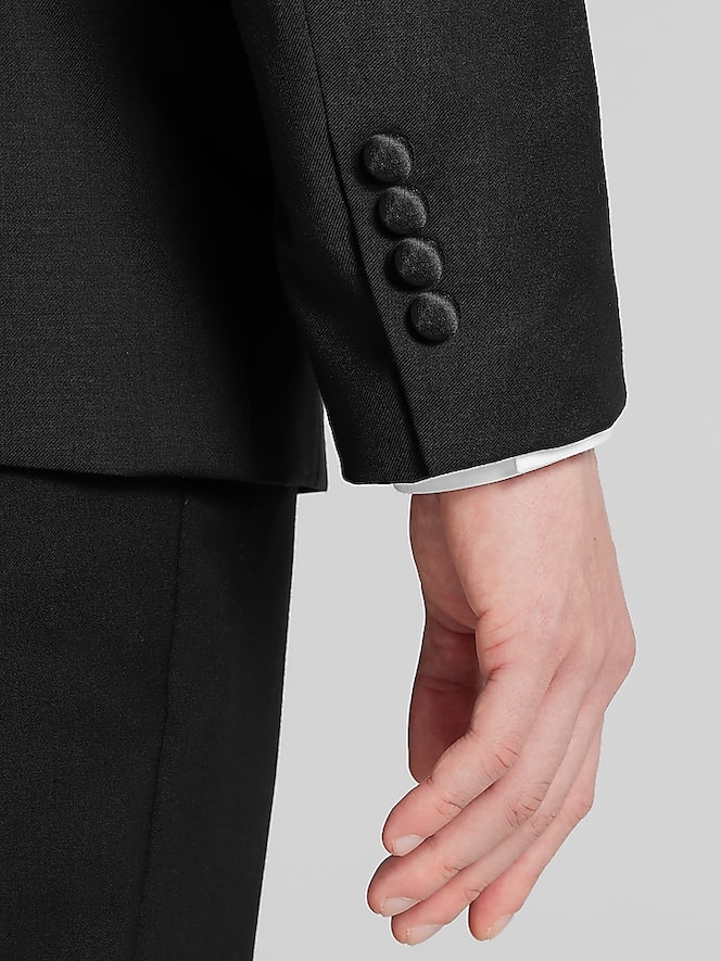 Calvin Klein Slim Fit Wool Shawl Lapel Tuxedo Jacket