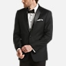 Calvin Klein Slim Fit Wool Shawl Lapel Tuxedo Jacket