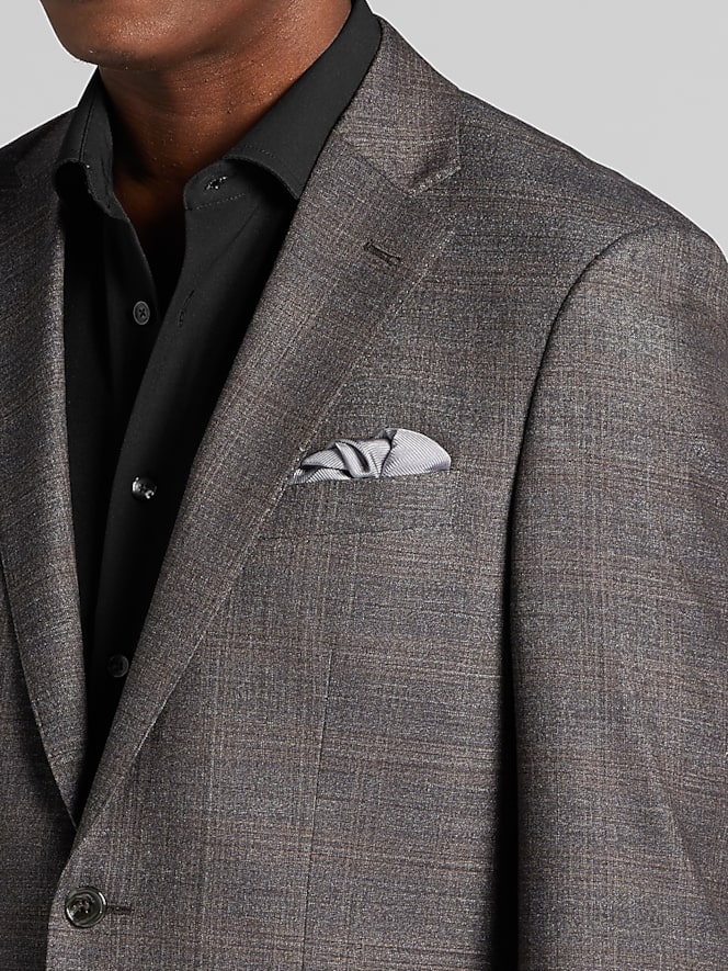 Joseph Abboud Classic Fit Plaid Suit Jacket