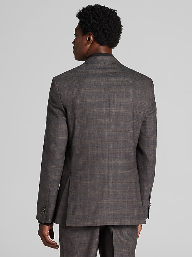Joseph Abboud Classic Fit Plaid Suit Jacket