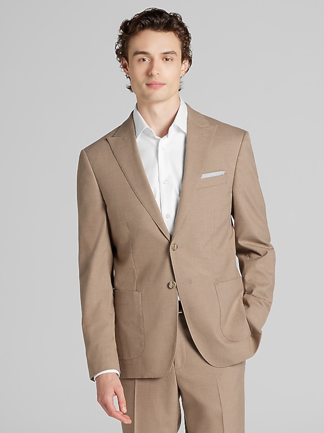 JOE Joseph Abboud Slim Fit Suit Jacket Tan
