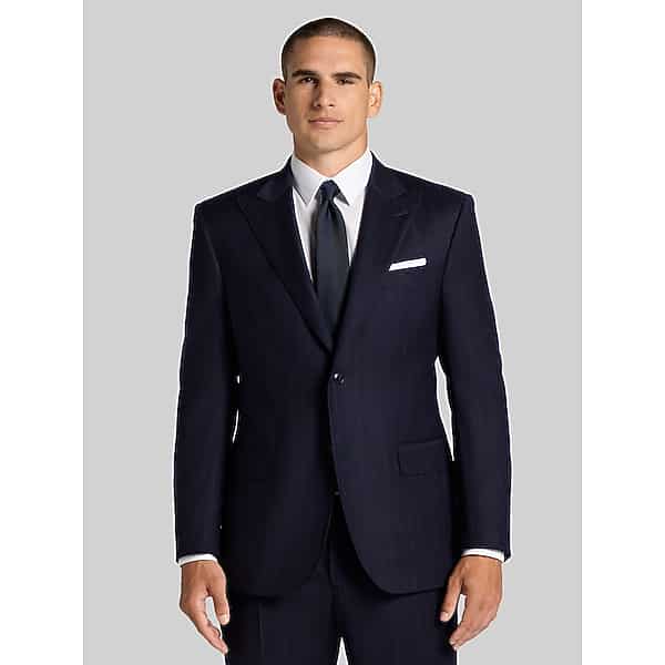 Joseph Abboud Modern Fit Men's Suit Jacket Navy - Size: 40 Regular