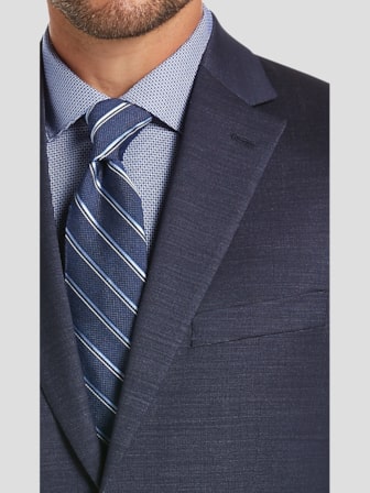 Slim Fit Wool Blend Suit Pants