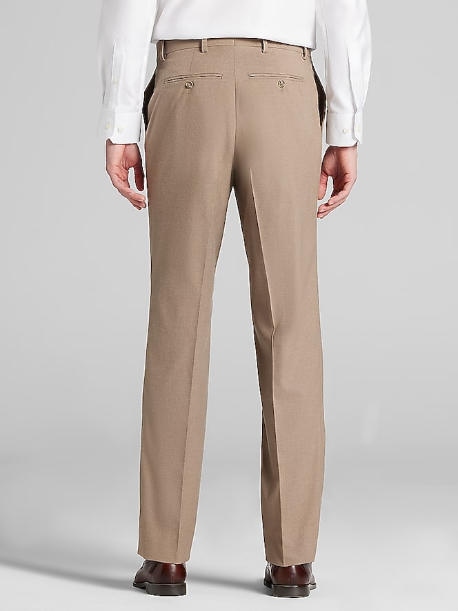 JOE Joseph Abboud Slim Fit Suit Pants, Tan - Image 2 of 2