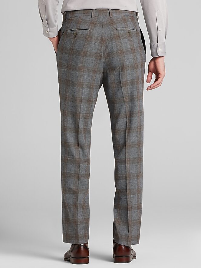 JOE Joseph Abboud Slim Fit Plaid Pants