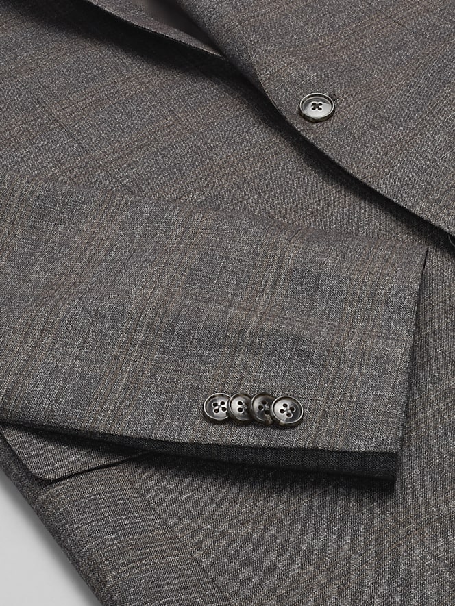 Joseph Abboud Classic Fit Plaid Suit