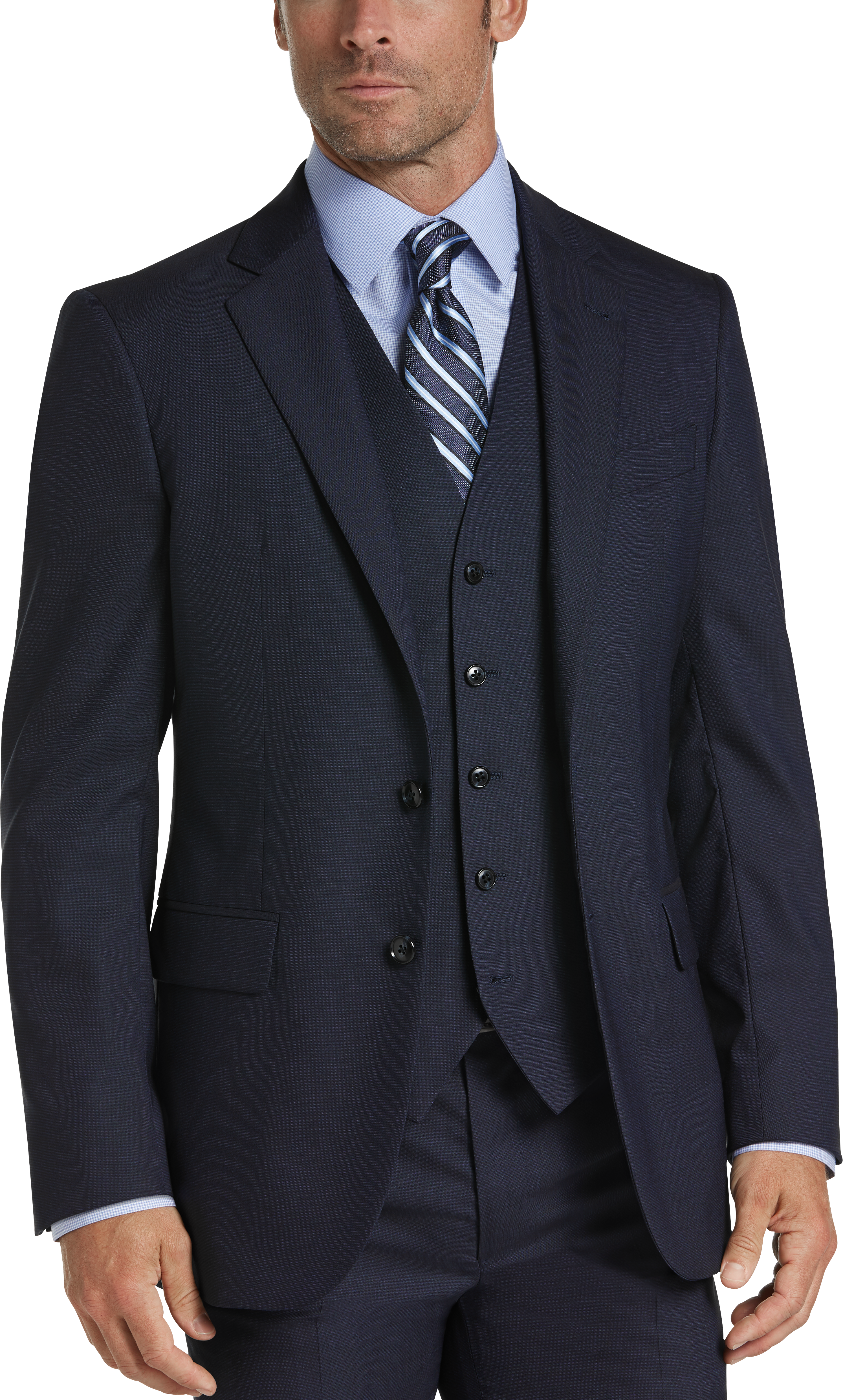 Modern Fit Wool Suit Jacket