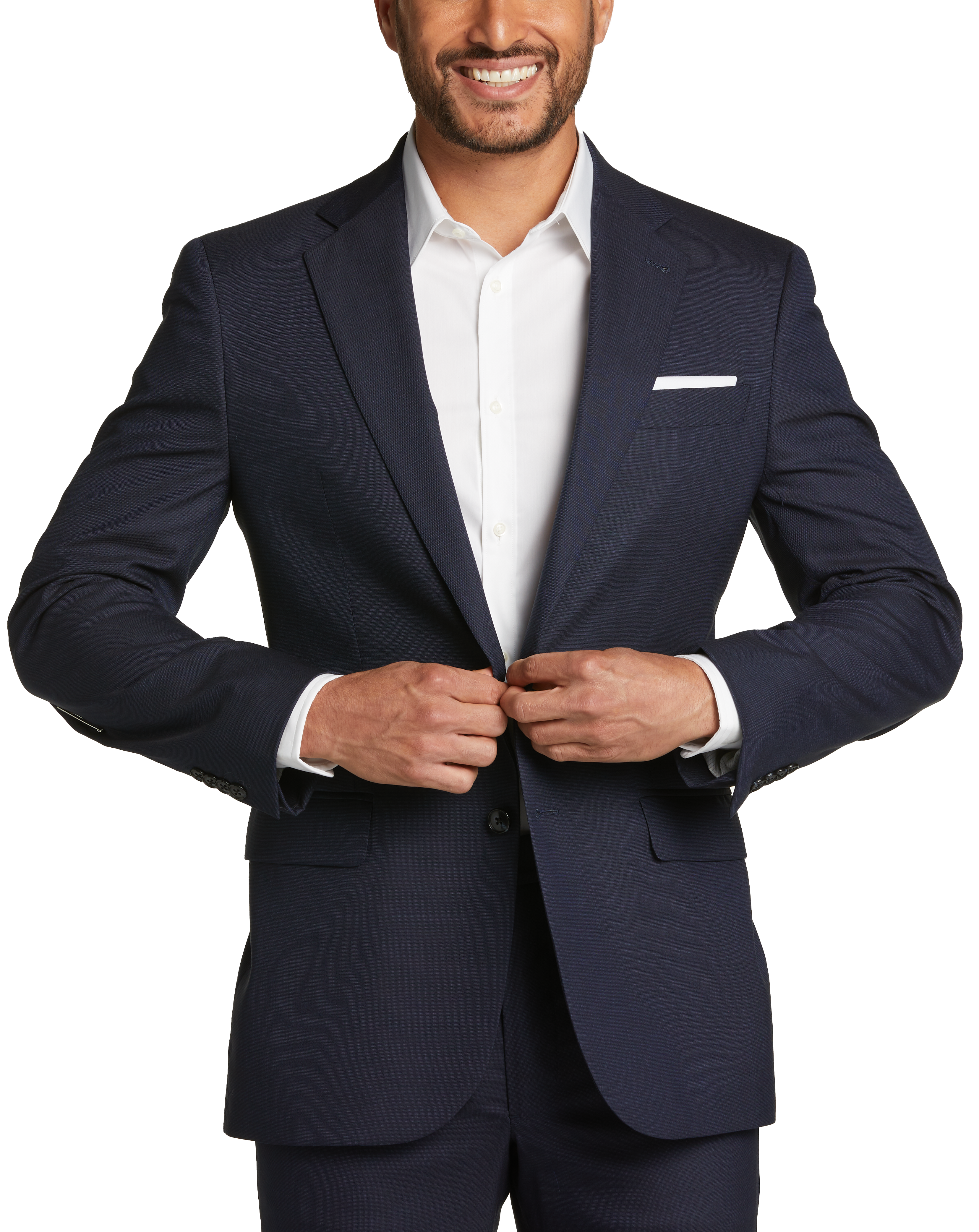 Modern Fit Wool Suit Jacket